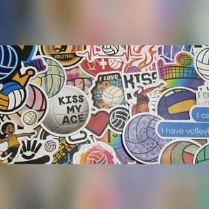 Volleyball Stickers